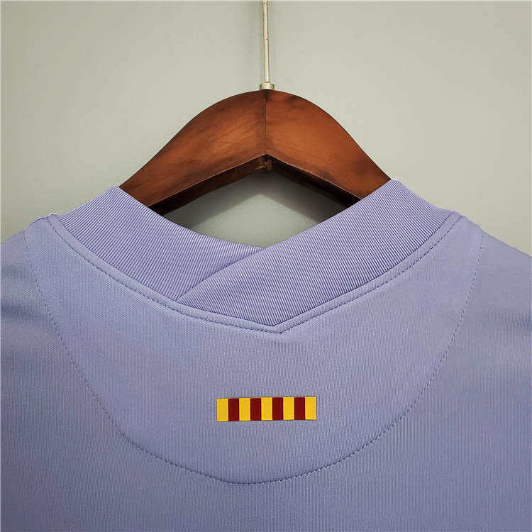 Barcelona FC 2122 Away Purple Shirt - Official Replica 12175