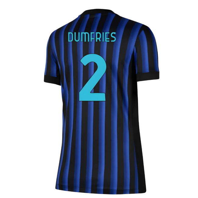 2025-2026 Inter Milan Home Shirt (Womens) (Dumfries 2)