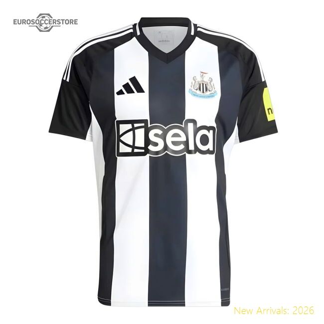 Authentic 2024-2025 Newcastle Home Shirt - Premium Quality Football