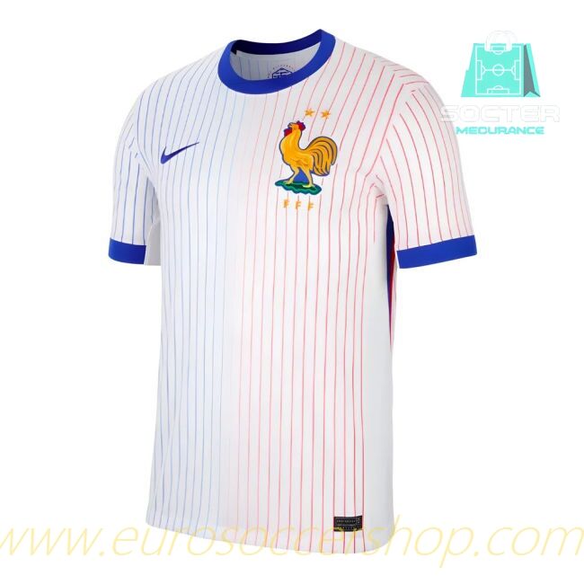 Match Quality 2024/25 Campaign French National Team Away Football Shirt