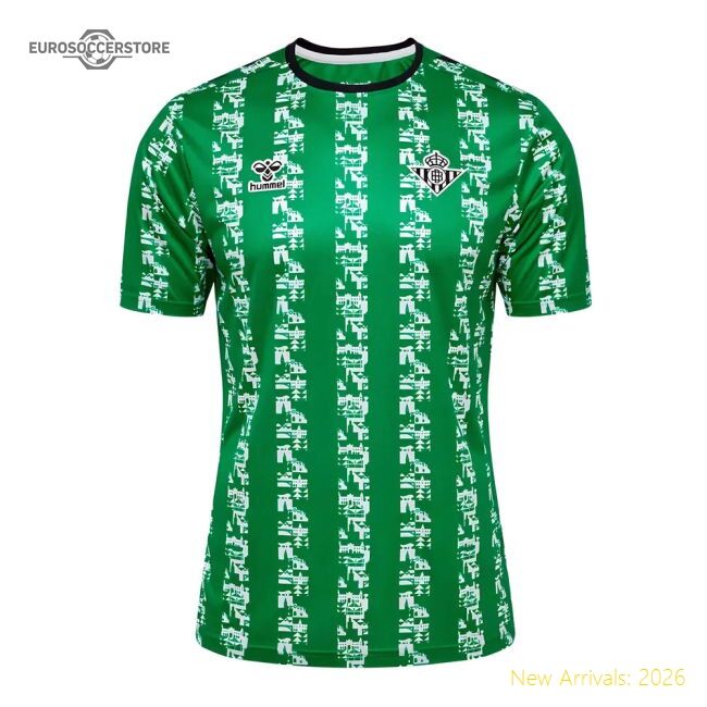 Trending Trending 2024-2025 Real Betis Pre Game Jersey (Green)