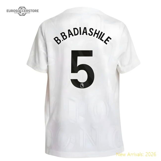 Match-ready Shirt Chelsea B.badiashile Jersey 2025-2026 Flexible