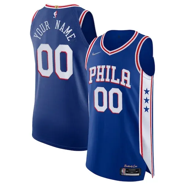 Philadelphia 76ers PHI Authentic Jersey - top-tier player-jersey -