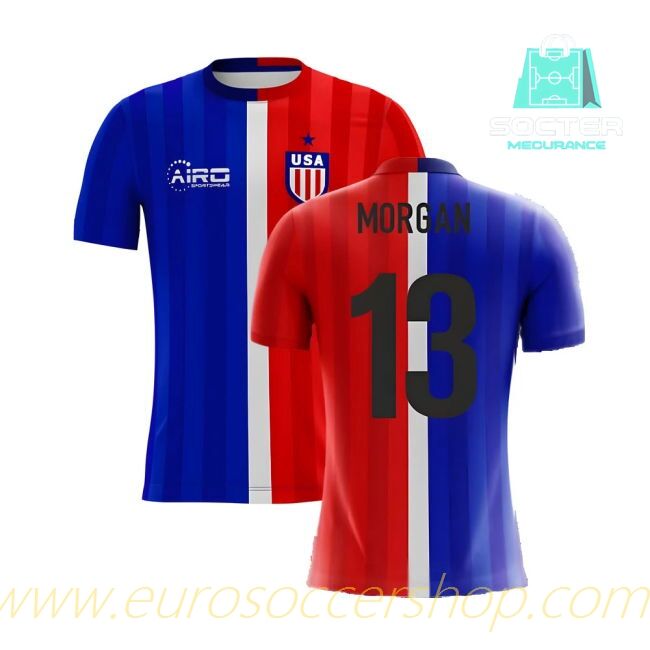 Genuine 2025-26 Edition USA Away Shirt Youth (Morgan 13)