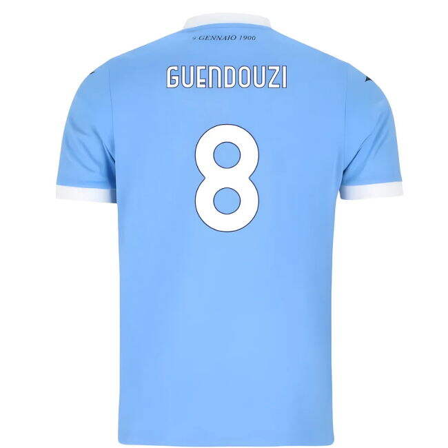 Guendouzi 8 Lazio Main Team Elite Quality Home Pro Shirt