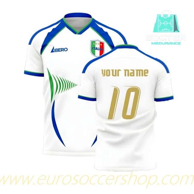 Italy Authentic Away Jersey (Personalized Edition)