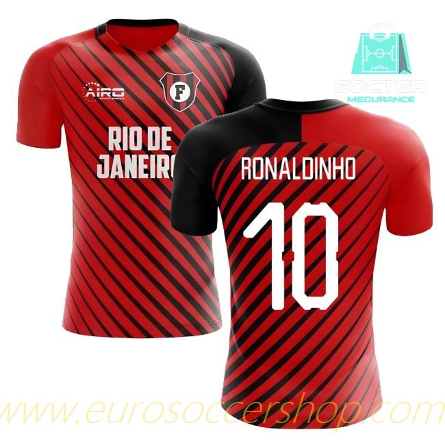 2025-26 Collection Official Brazilian Teams Home Libero Collection (Ronaldinho 10)