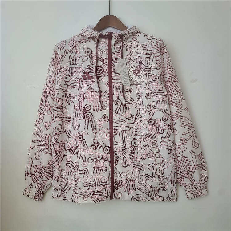Genuine Lightweight 2022 MEXICO PINK WINDBREAKER JACKET