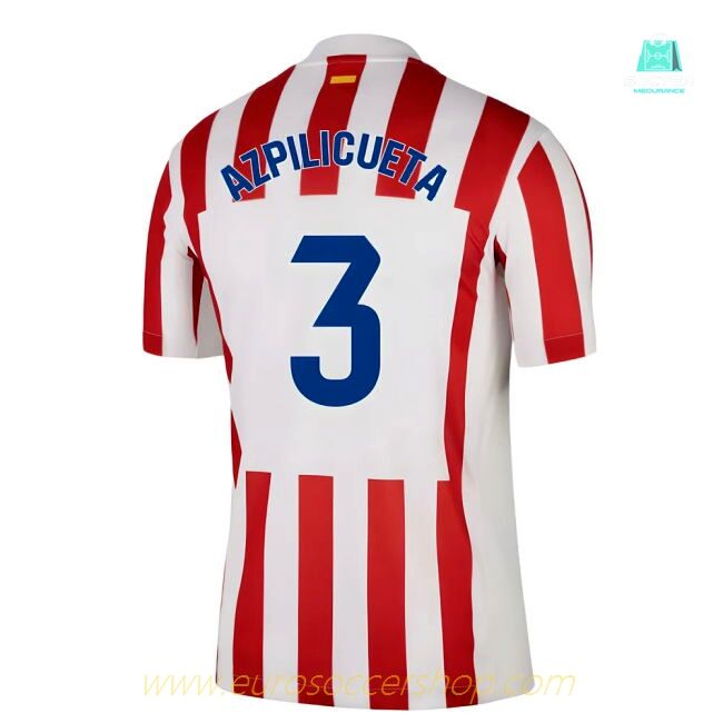 2025-2026 Atletico Madrid Home Shirt (Azpilicueta 3)