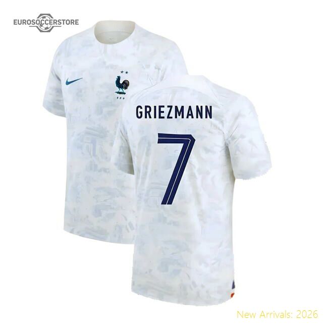 France 2022-2023 Genuine Away Jersey - Timeless Mobility