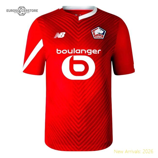 Trending Authentic 2023-2024 Lille Home Shirt