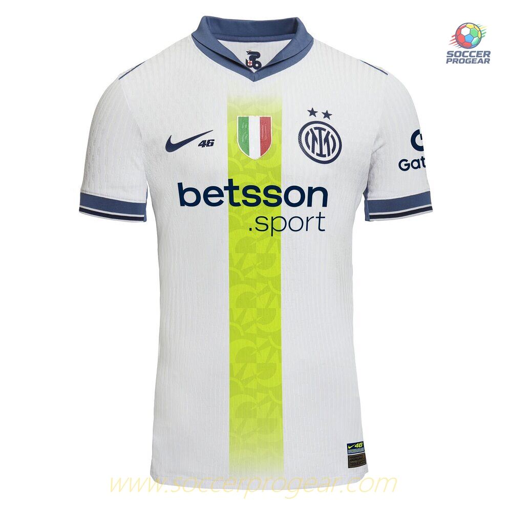 Inter Milan Away Match Team Shirt 2024-2025 Season Special Edition VR46