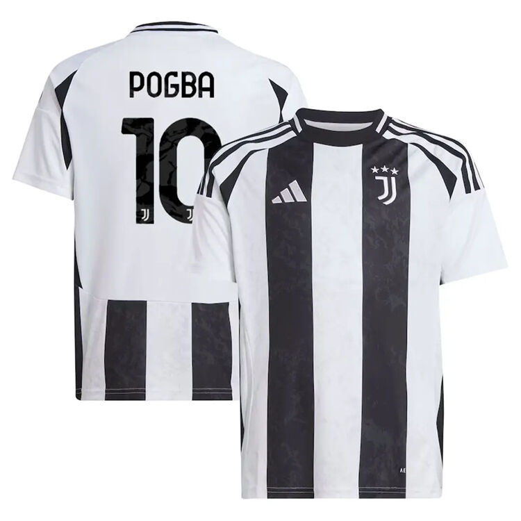 2425 Juventus Home Football Shirt POGBA 10 - Official Replica 7829
