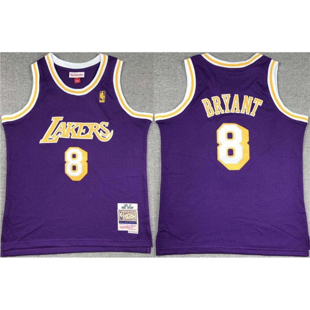 Collector's Item Elite Men's Lakers #8 Kobe Purple Basketball Jersey