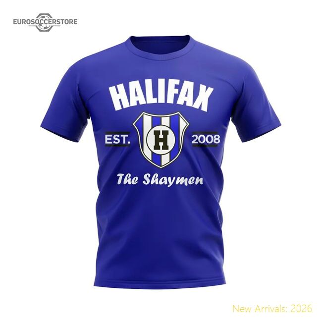 Official Halifax Established Football T-shirt (blue) - Premium