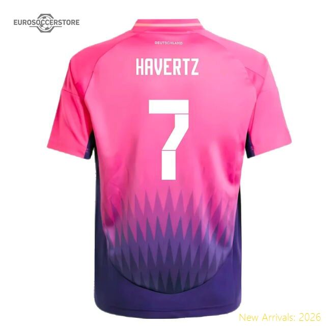 Professional Germany 2024-2025 Away Short Sleeve Shirt - Havertz