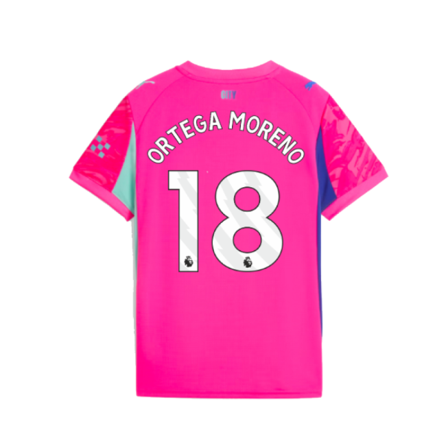 Modern Man City 2025-2026 Man City Goalkeeper Home Shirt (Pink) - K...