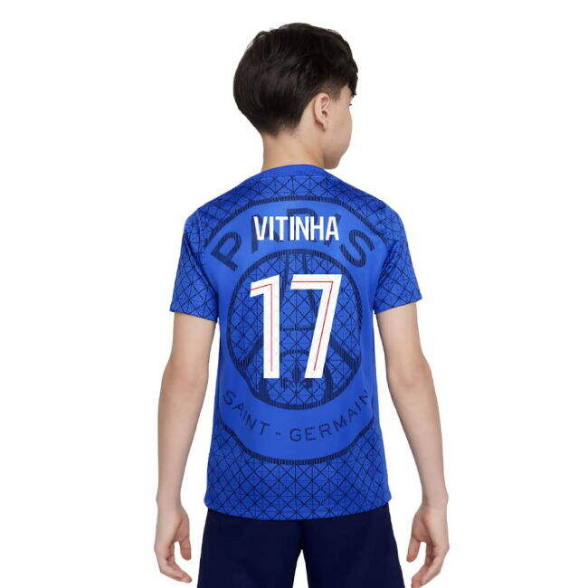 Official Licensed Official Psg Vitinha #17 Top Tier Updated Design Shirt