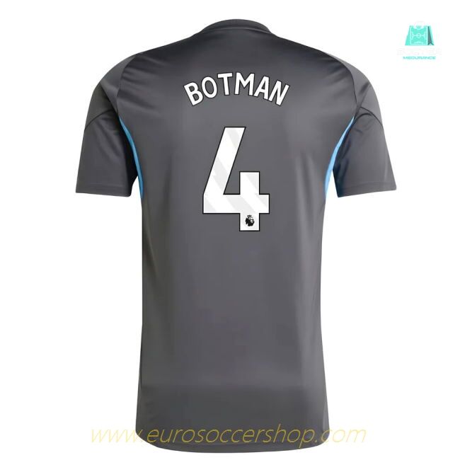 2025-2026 Newcastle Training Shirt (Grey) (Botman 4)
