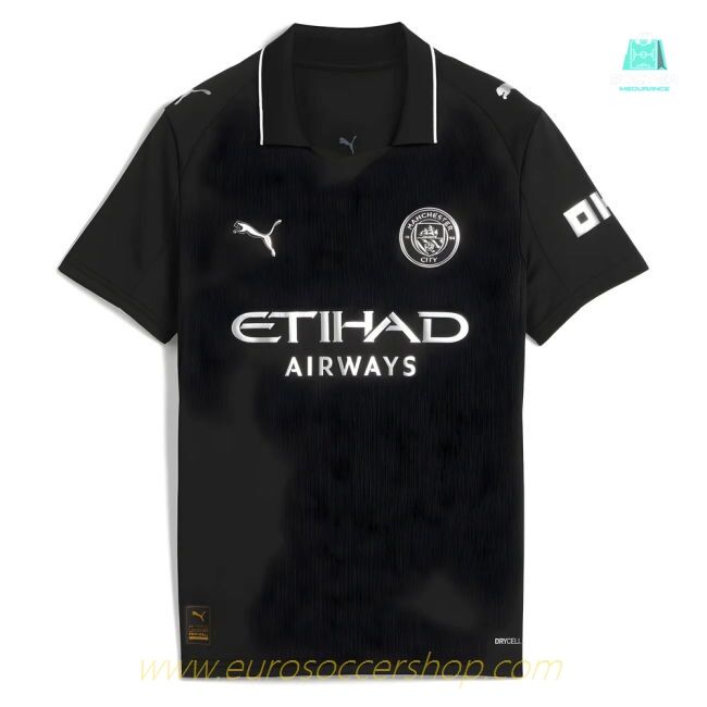 2025-2026 Man City Away Shirt (Kids)