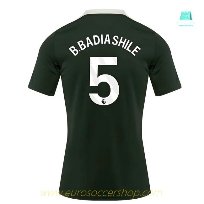 2025-2026 Chelsea Dri-Fit Strike Training Shirt (Green) (B.Badiashile 5)