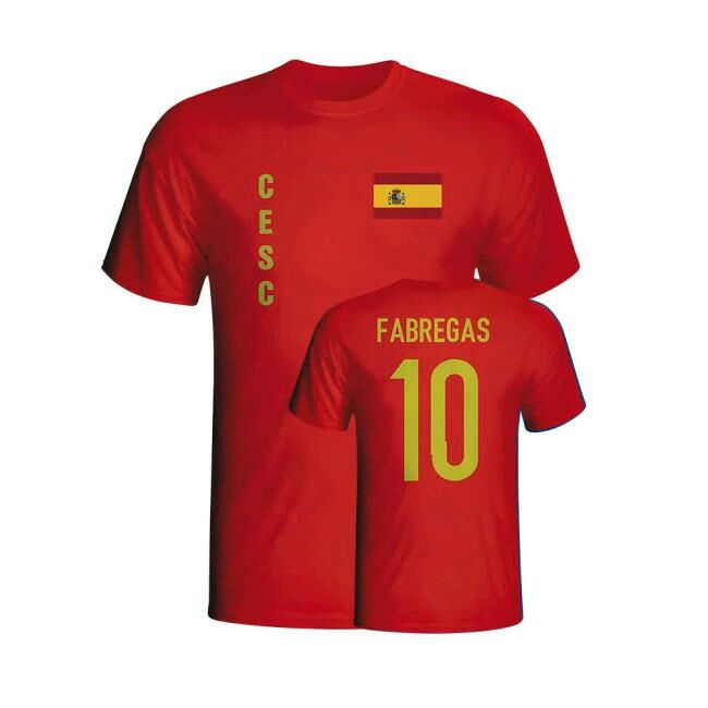 Spain Football Team Fan Shirt - Kids Version