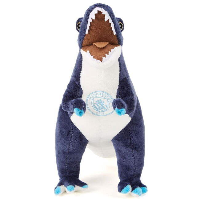 match worn Manchester City FC Plush T-Rex