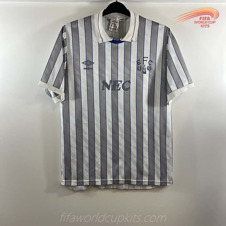 Everton Soccer Jersey 88-90 season Secondary