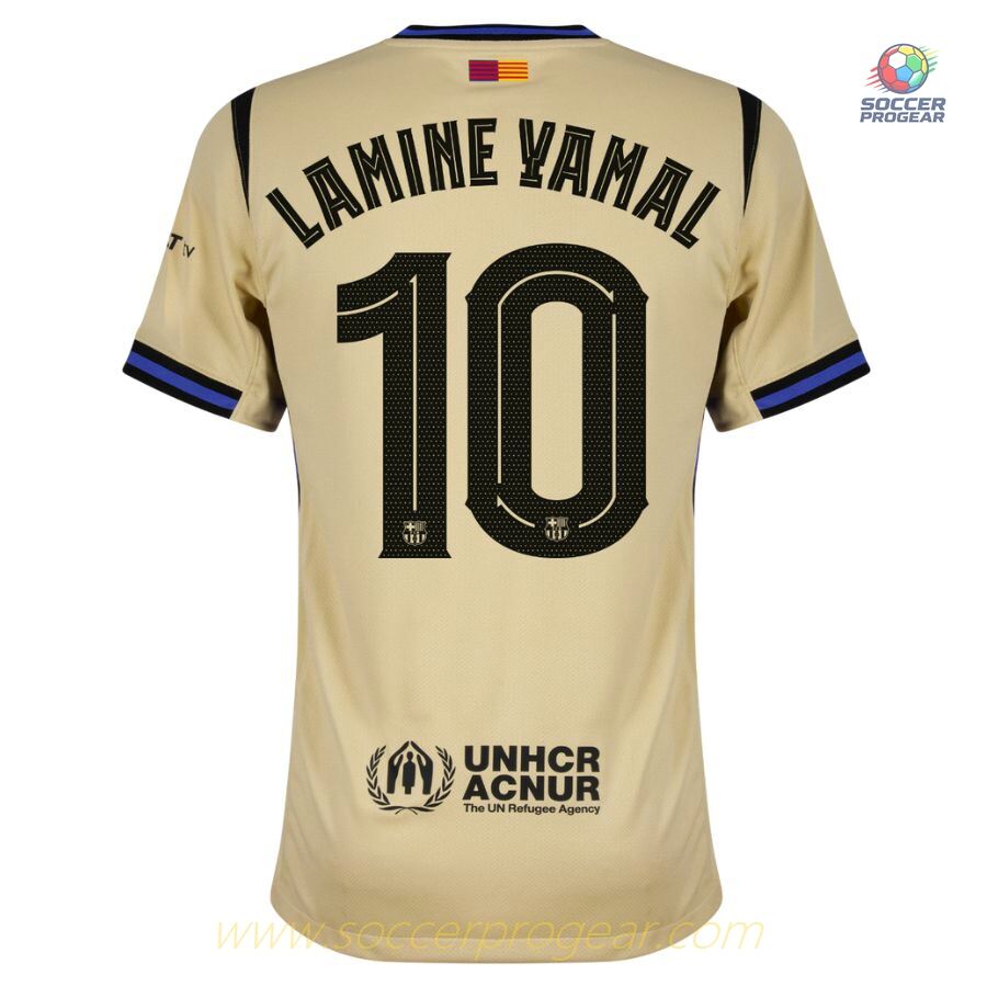Barca Away Kids Edition Team Jersey 2025/26 Collection Lamine Yamal