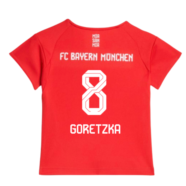 2025-2026 Bayern Home Kit - Baby (Goretzka 8)