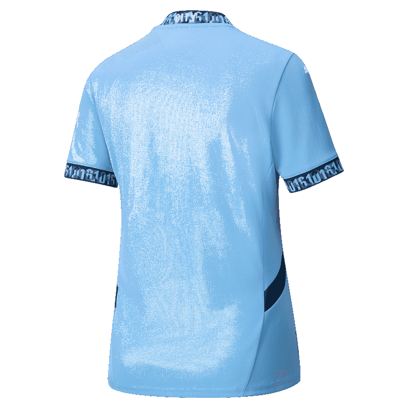 Manchester City Women's Home Football Jersey for the 24-25 Season