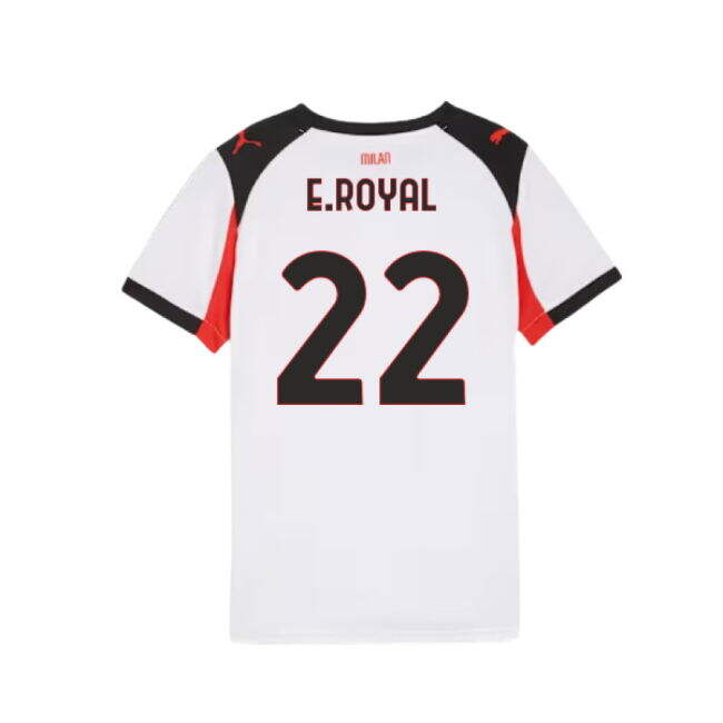 2025-2026 AC Milan Away Shirt (Kids) (E.Royal 22)