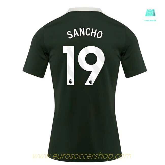 2025-2026 Chelsea Dri-Fit Strike Training Shirt (Green) (Sancho 19)