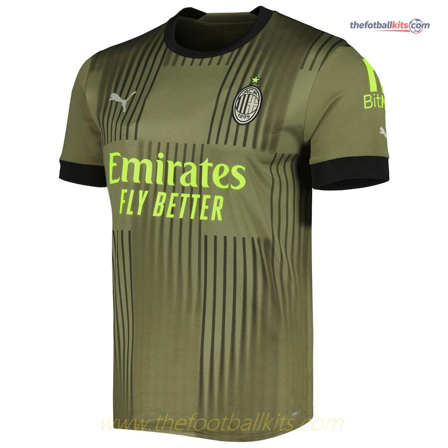 High Quality AC Milan Alternate Soccer Kit 2022-2023 Collection