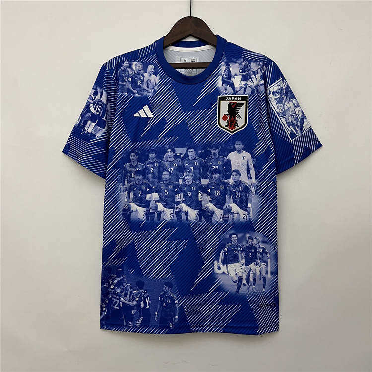Japan 2023 Special Edition Blue Soccer Jersey Football Shirt -