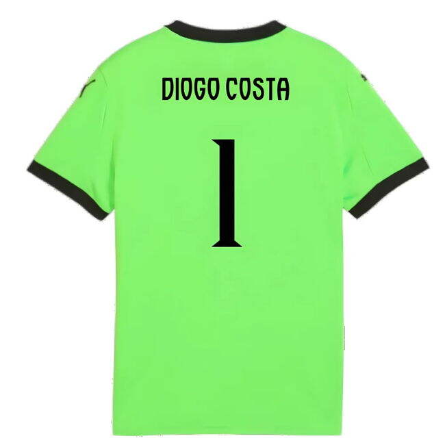 Diogo Costa 1 2025-2026 Portugal National Team Home Uniform (Kids)