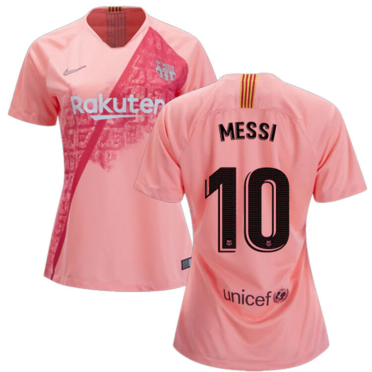 Nike Barcelona nike womens barcelona lionel messi #10 Home Jersey