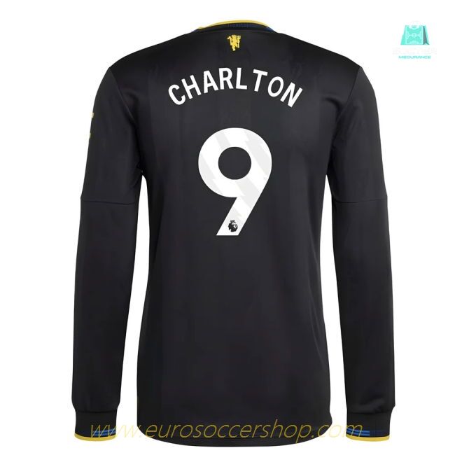 2025-2026 Man Utd Authentic Long Sleeve Third Shirt (Charlton 9)