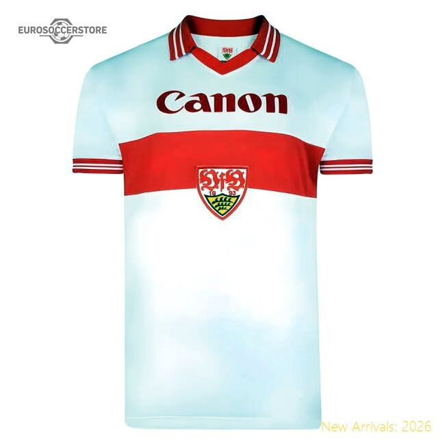 Professional-Grade Score Draw Vfb Stuttgart 1980 Retro Football Shirt