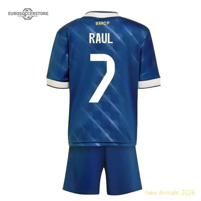 2025-2026 Real Madrid Third Top-tier Jersey Raul Performance Fabric