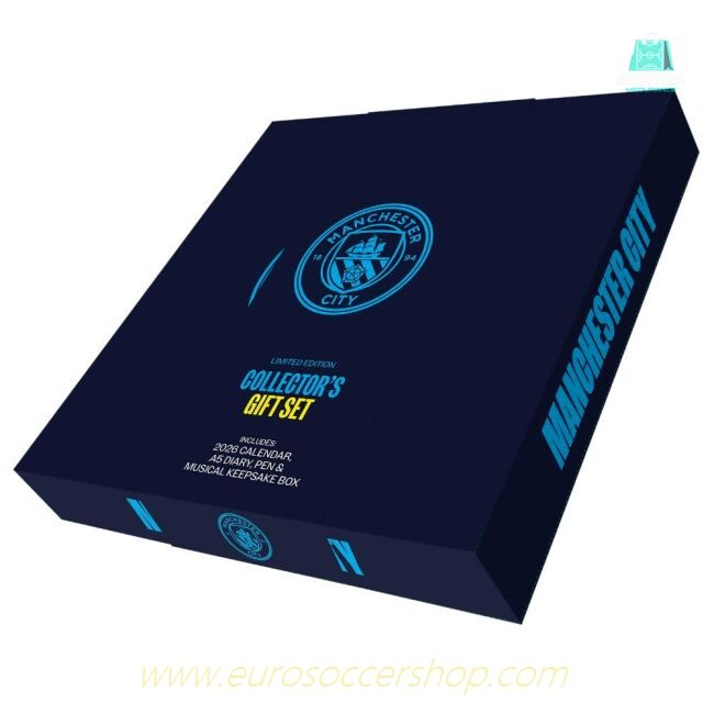 Manchester City FC Calendar & Diary Musical Gift Box 2026