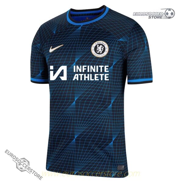 Chelsea's 23-24 Away Jersey Features Infinite Athlete as Sponsor