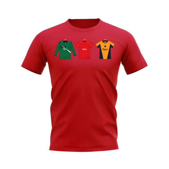 Liverpool 2000-2001 Retro Shirt T-shirt (Red) (FOWLER 9)
