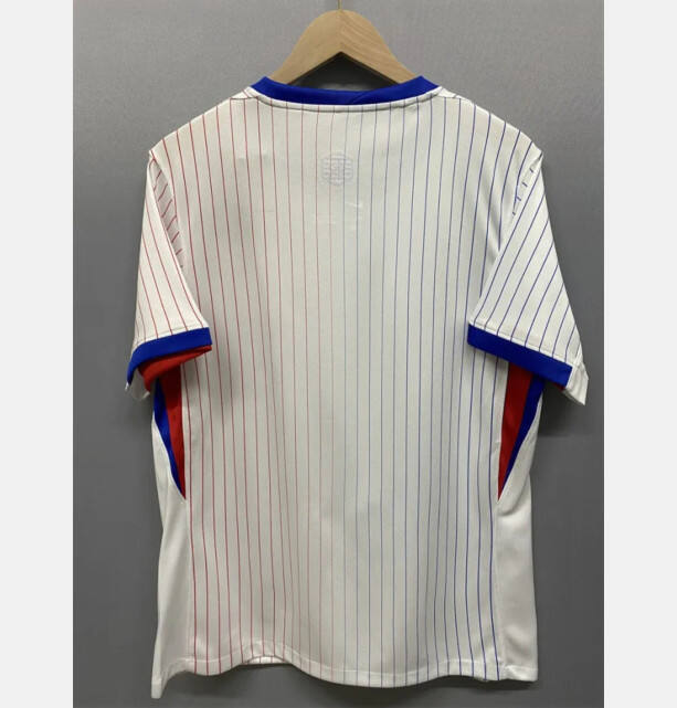 Professional Grade UEFA Euro 2024 France Away White Soccer Jersey