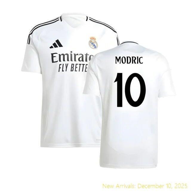 Real Madrid Home - Modric #croatian Maestro - Soccer Jersey