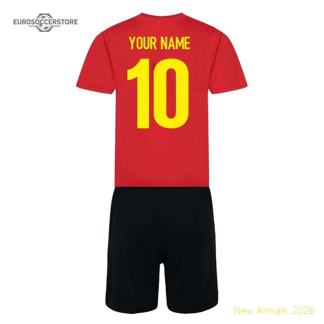 Belgium 2024-2025 Genuine Training Kit - Contemporary Fashion-forward