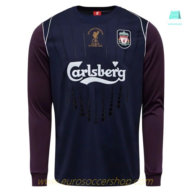 Liverpool Retro 2005 Istanbul Long Sleeve Goalkeeper Jersey