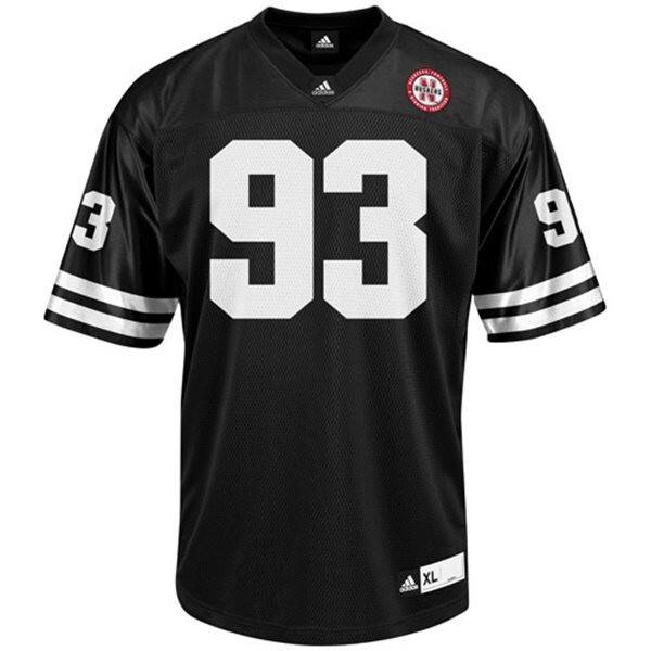 Youth NCAA Team #93 Black Youth Authentic Jersey - Price