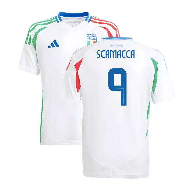 Convenient 2024-2025 Italy Away Shirt (Kids) (SCAMACCA 9) Discount Campaign