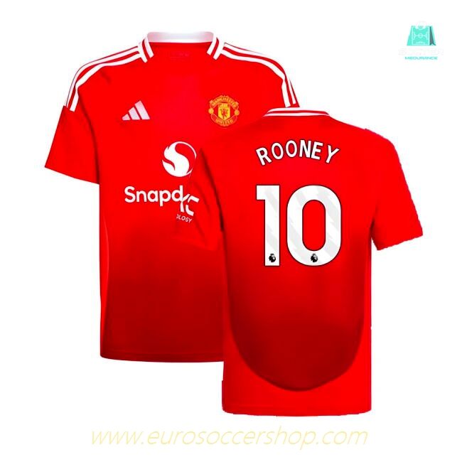 2024-2025 Man Utd Home Shirt (Kids) (Rooney 10)